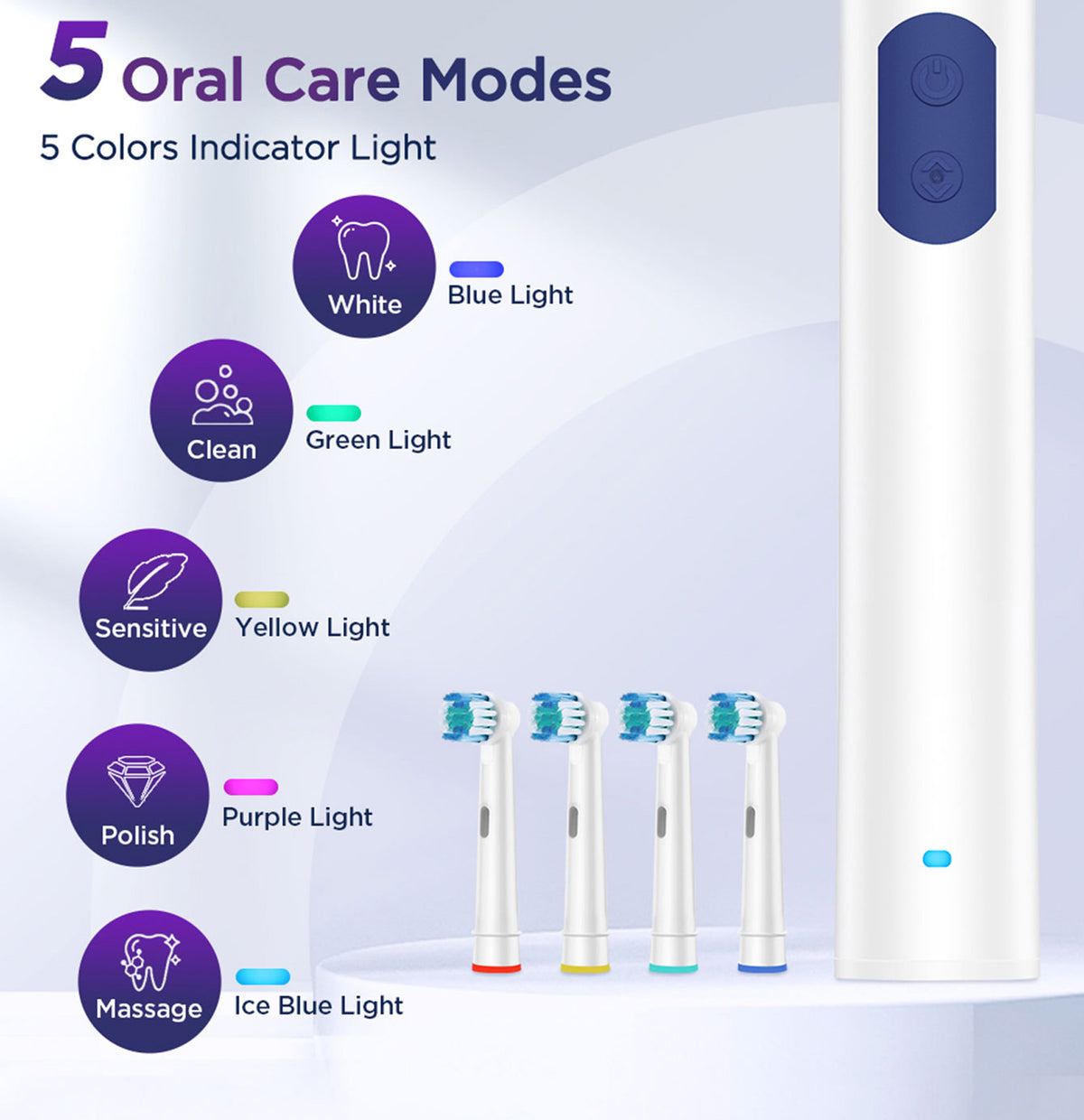 YUECUI-electric toothbrush-2001 high frequency