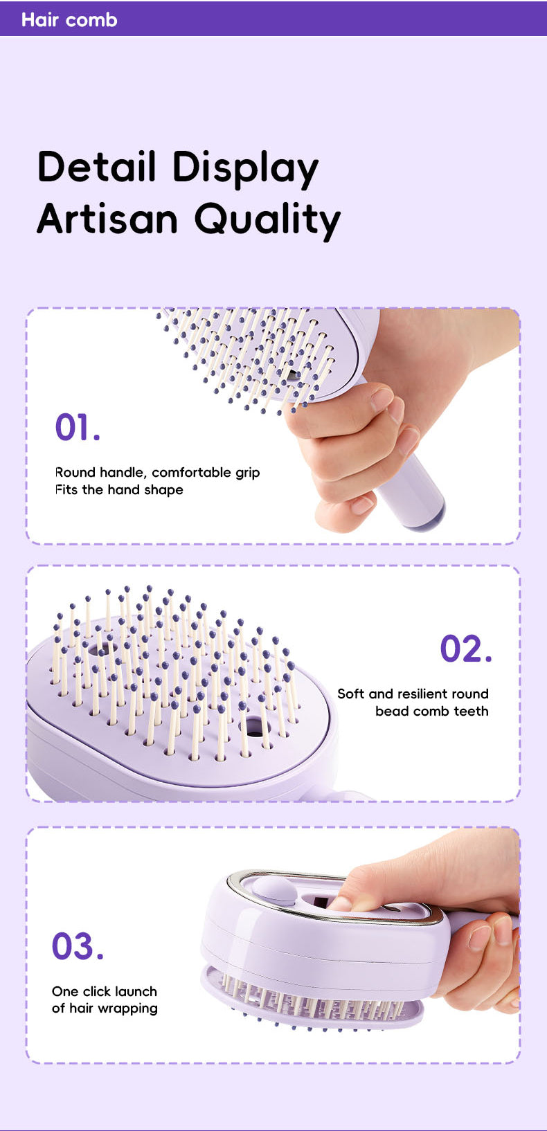 YUECUI | Spray Massage Hair Comb - 603