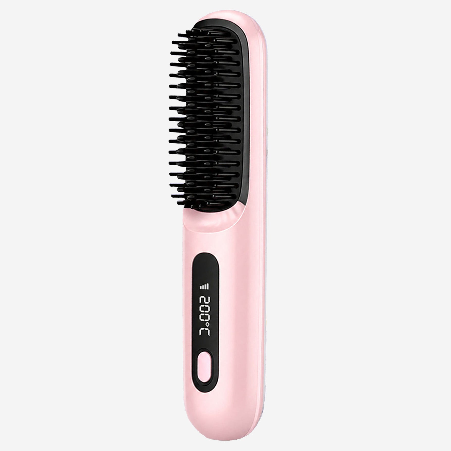 Wireless straightening brush