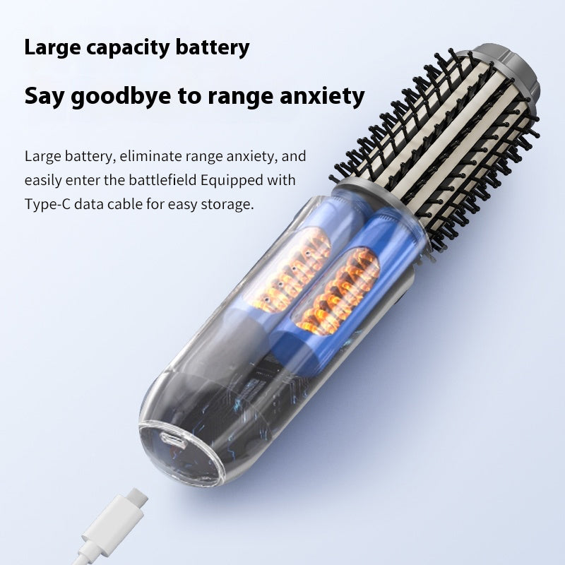 706 No Negative Ion Wireless Hair Curling Comb