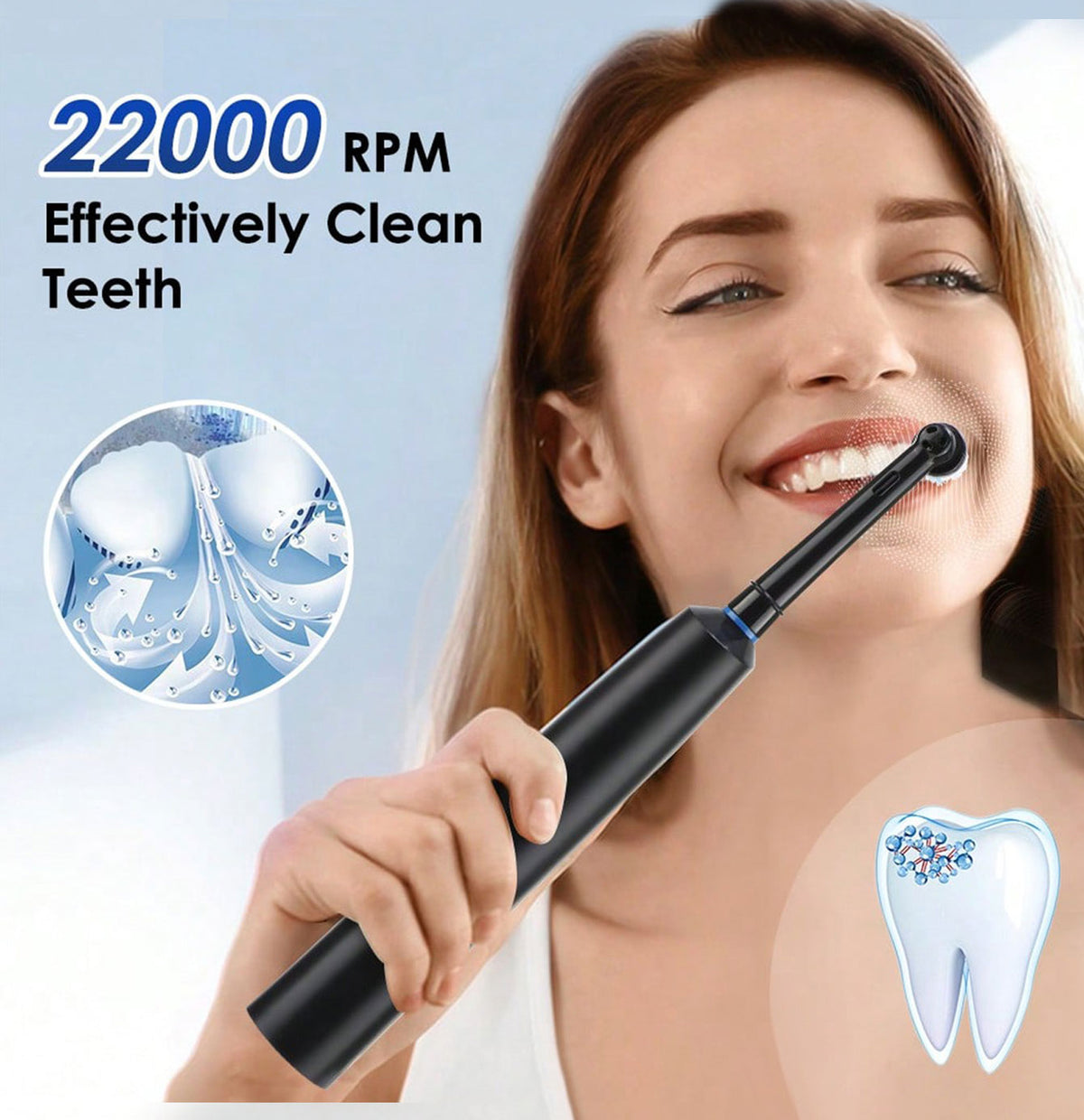 YUECUI-electric toothbrush-2001 high frequency