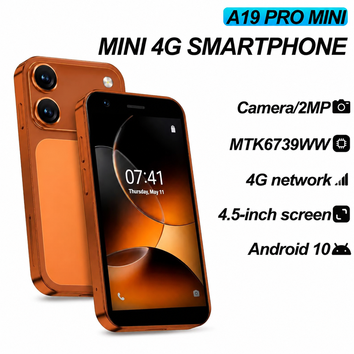 A18 MAXPRO MINI SMARTPHONES 3+64G