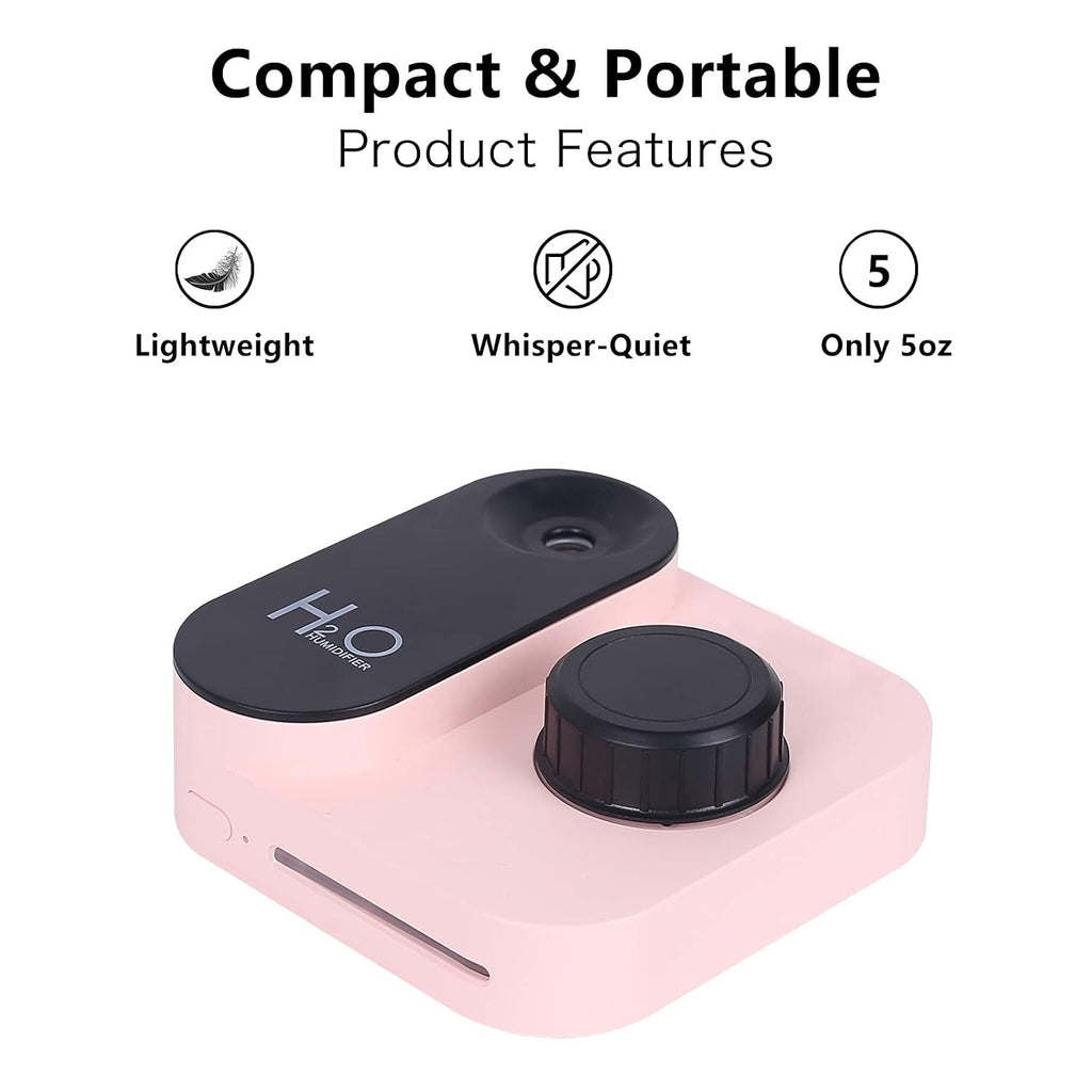 Portable Water Bottle Humidifier, Cute Style